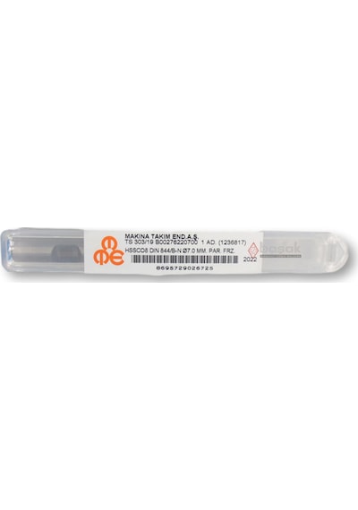 Mte 7 Mm Uzun Parmak Freze Hss-co8 Dın 844/b-n