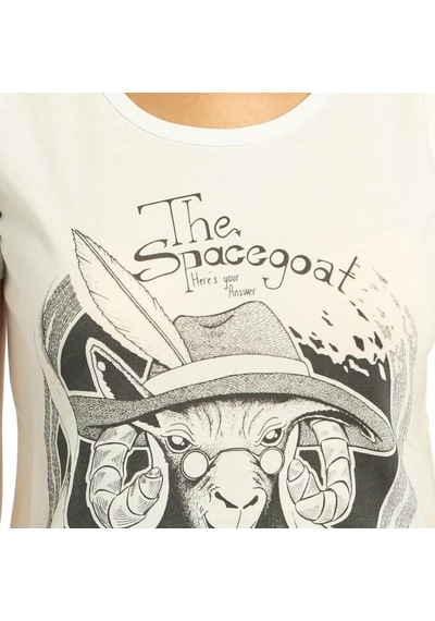 Bant Giyim - Scape Goat Beyaz Kadın T-Shirt Tişört