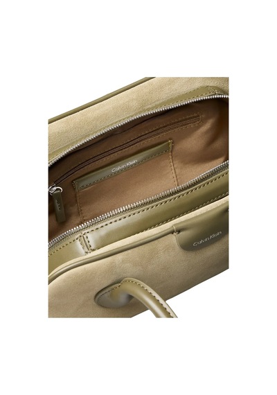 Calvin Klein Emblem Trıo Suede Sh, Lı1 Haki Kadın Çanta Yeşil