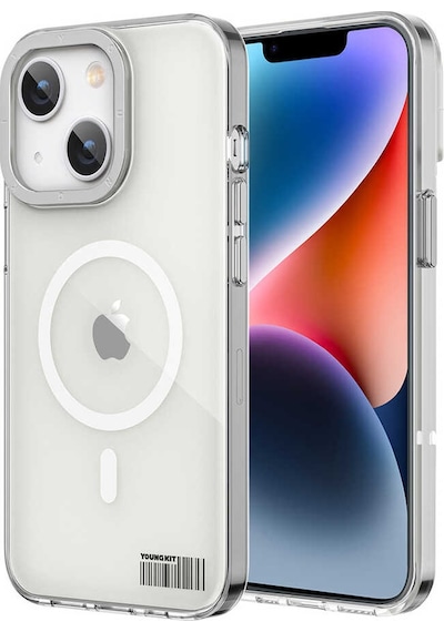 YoungKit Apple Uyumlu iPhone 14 Plus Kılıf Magsafe Şarj Özellikli Youngkit Coloured Glaze Serisi Kapak Youngkit-10127
