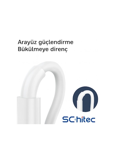 Schitec 3 Paket 6a 100w Type-c To Type-c Hızlı Data Ve Süper Şarj Kablosu 1 Metre / 2 Metre / 3 Metre Beyaz Sx102030 - Schitecsx1020303p Schitec 3 Paket 6a 100w Type-c To Type-c Hızlı Data Ve Süper Şarj Kablosu 1 Metre / 2 Metre / 3 Metre Beyaz Sx102030 - Schitecsx1020303p