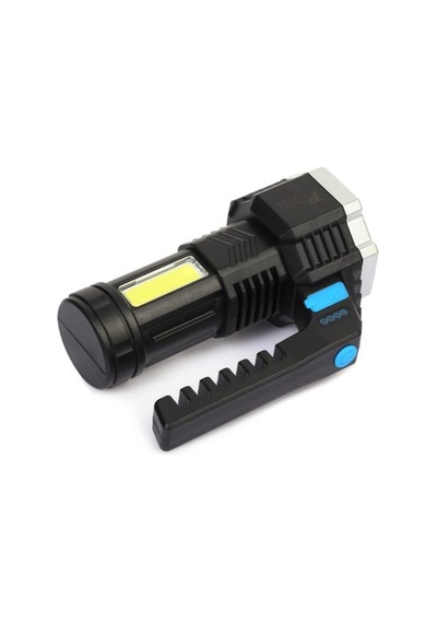 Ps-3879 7 Xpe + Cob Led Usb Şarjlı Göstergeli El Feneri