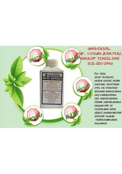 Sebil,Damacana,Akvaryum,Depo,Havuz Için Yosun Temizleme Losyonu 523972371
