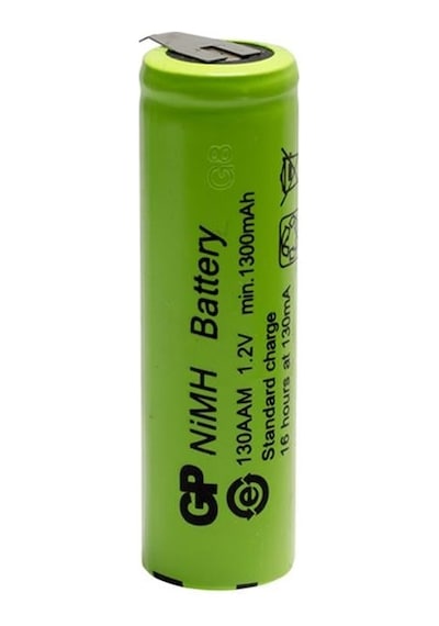 Gp 1300ma 1.2v Düz Kafa Puntalı Aa Kalem Pil 130aam