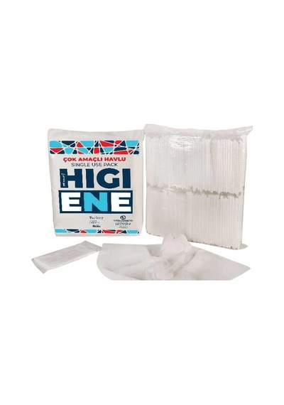 Higiene Tek Kullanımlık Saç Havlusu 75 x 40 CM 100 Adet
