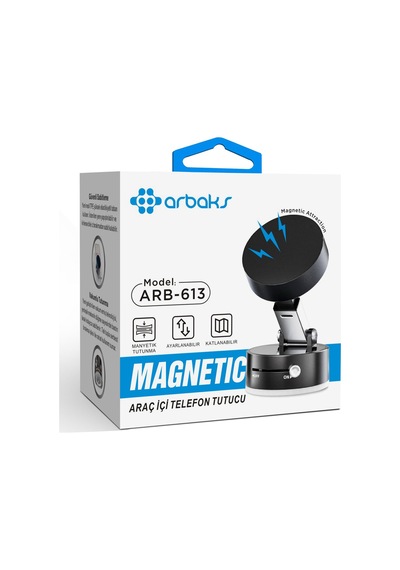 Manyetik Araç Telefon Tutucu Arbaks Arb-613 Çok Renkli