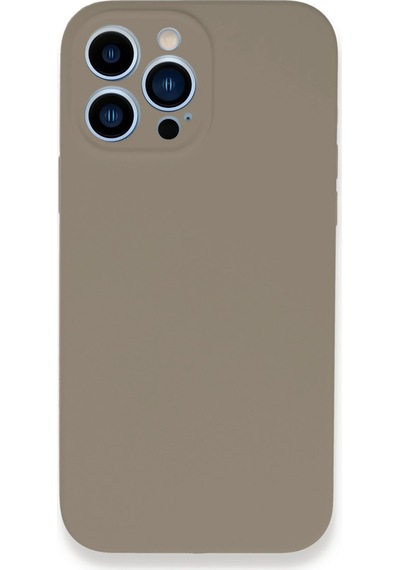 Cosmotex Newface Apple iPhone Uyumlu  13 Pro Max Kılıf Lansman Legant Silikon - Bej
