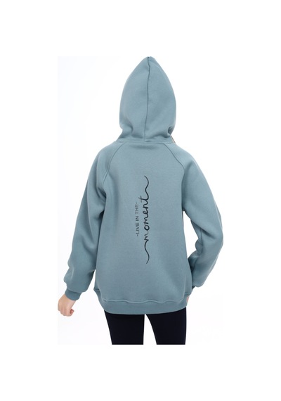 Toontoy Kız Çocuk Baskılı Sweatshirt Açık Mavi