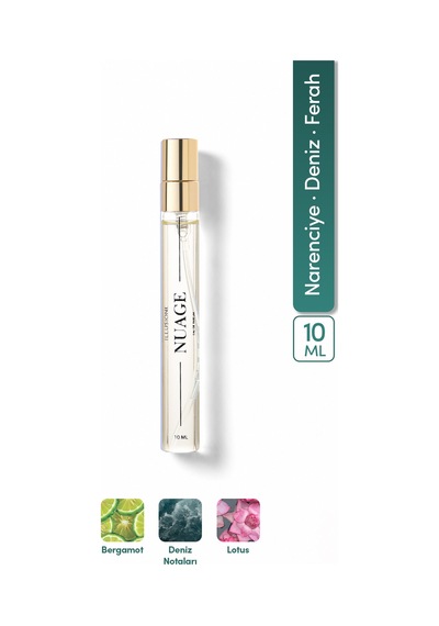 Nuage Edp Erkek Seyahat Boy Parfüm 10ml Narenciye-marin-fresh Deniz, Bergamot, Narenciye, Amber Aromatik