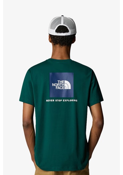 The North Face The Nort Face M Ss Box Nse Erkek Yeşil T-shirt Nf0a87npa1b1 Standart
