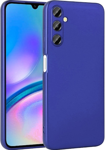 Zore Galaxy Uyumlu A05s Kılıf Premier Silikon Kapak - Saks Mavi Saks Mavi