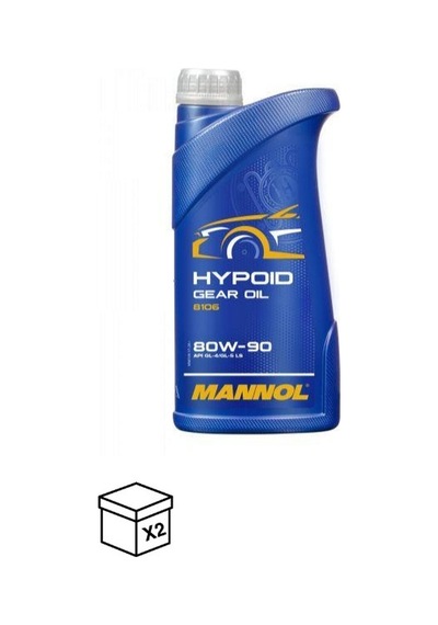 Mn8106-1 Hypoıd Getrıebeoel Sae 80w-90 Gl-4/gl-5 1 L 2adet