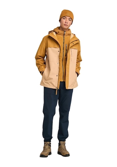 Timberland Benton Waterproof 3in1 Jacket Erkek Ceket Sarı