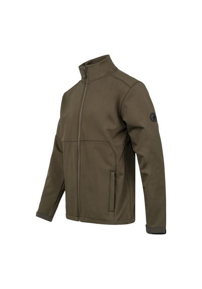2as Samuel Erkek Softshell Kareli Ceket Haki Haki