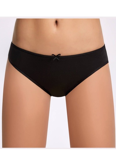 Likralı Fiyonklu Kadın Bikini Külot 10 Adet 001