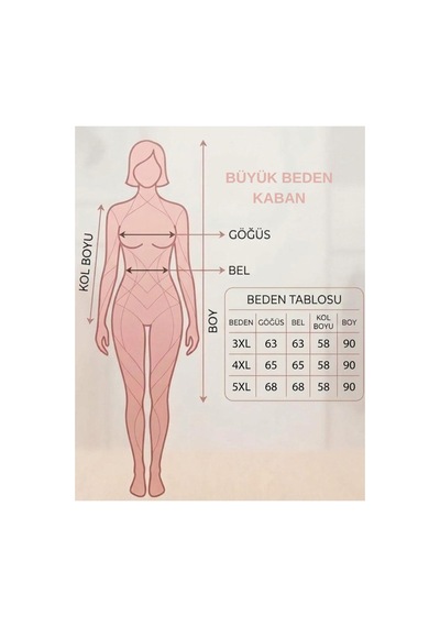 Onno Style Women Büyük Beden Ekose Gül Pike Desenli Çelik Örgü Kadın Triko Kaban Kahverengi