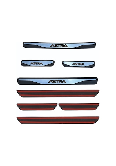 Astra G Kapı Eşiği 1998-2004 New Krom Kapı Eşiği 4 Parça Paslanmaz Çelik