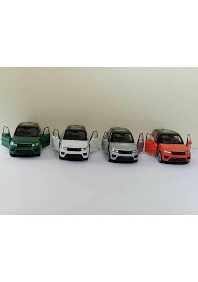 Range Rover Sport 1/36 Ölçek Çek Bırak Diecast Model Araba -gri