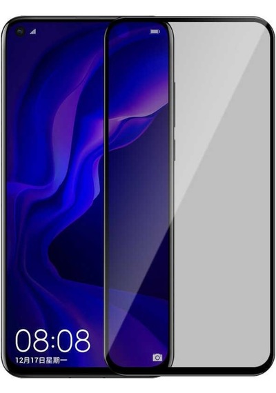 Xiaomi Mi 10T Pro 5G New 5D Privacy Temperli Hayalet Ekran Koruyu Siyah