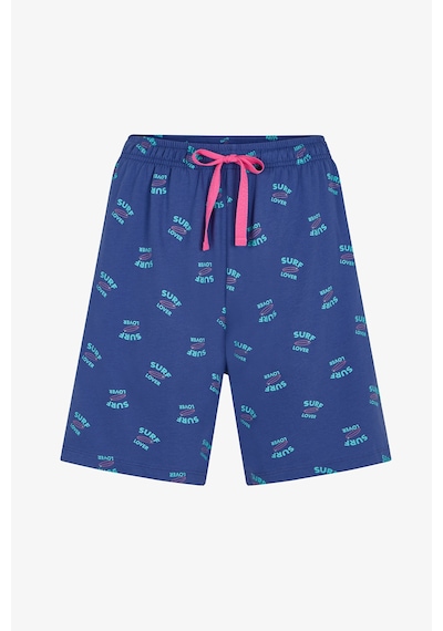 Penti Erkek Renkli Surf Lover Şortlu Pijama Takımı