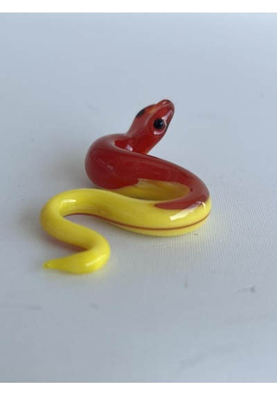 El Yapımı Murano Cam Yılan Biblo A78-02