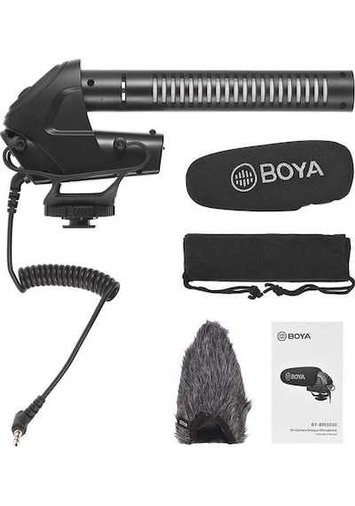 Boya By Bm3030 Kamera Üstü Shotgun Mikrofon