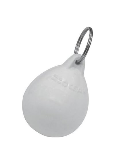 Tekne Batmaz Anahtarlık Ocean Balon Usturmaça Anahtarlık Beyaz
