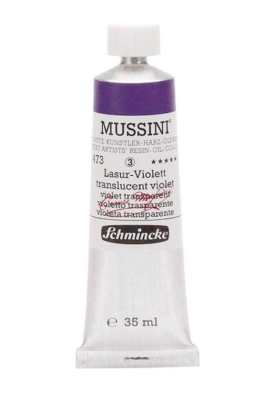 Mussini 35Ml Yağlı Boya Seri:3 No:473 Translucent Violet