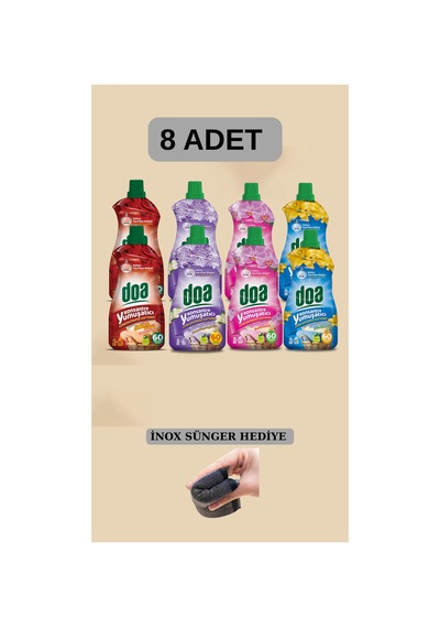 Konsantre Yumuşatıcı Çeşitleri 1500 Ml Doa10 Diğer