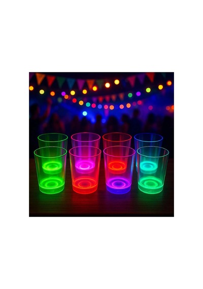 Partyglow Neon Sarı Bardak 8.5 X 10.5 Cm - Parti Aksesuarı - Parti Ve Kutlama 0 - 99