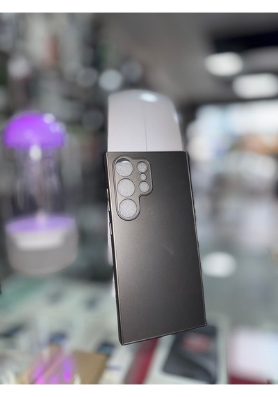 Samsung Galaxy Uyumlu S23 Ultra Kılıf Kamera Korumalı Mika Arka Kapak