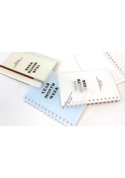 Morning Glory 5000 Planlayıcı Defter 12,4x18,5 Cm Beyaz 12340-88554