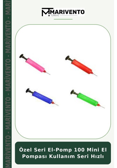 Özel Seri El-pomp 100 Mini El Pompası Kullanım Seri Hızlı Çok Renkli