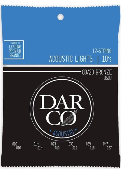 Martin & Co 41Y18D500 - 12-String Lights Akustik Gitar Teli