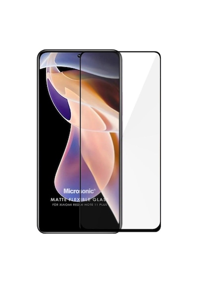 Xiaomi Redmi Note 11 Pro Plus Seramik Matte Flexible Ekran Koruyucu Siyah