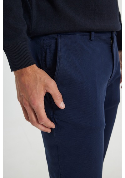 AC&Co / Altınyıldız Classics Erkek Lacı Slim Fit Dar Kesim Pamuklu Esnek Armürlü Yan Cep Pantolon Lacı