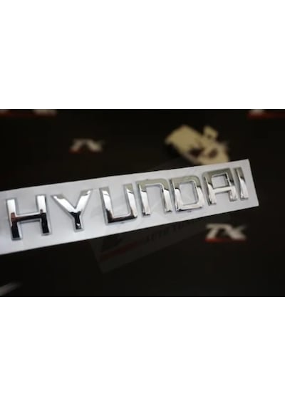 Hyundai Accent Era Bagaj Yazısı Seti 2'Li