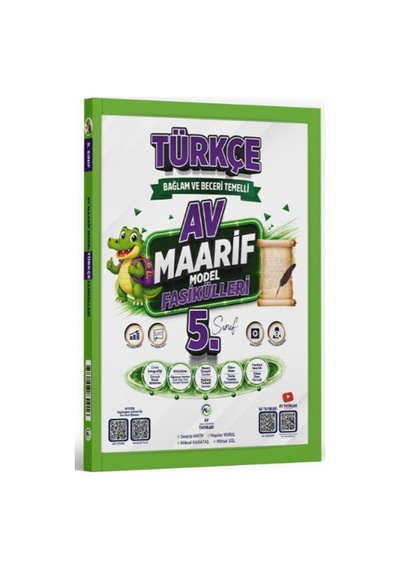 Av Yayınları 5. Sınıf Türkçe Maarif Model Fasikülleri