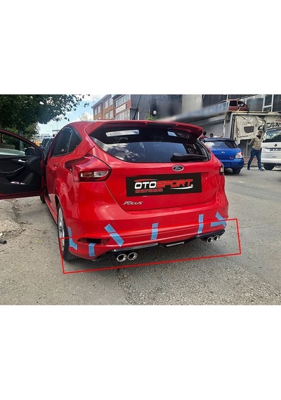 Ford Focus 3.5 Hb Arka Tampon Eki Fiberglass Boyasız