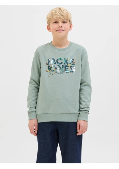 Jack & Jones Jack&jones Jjgeplas Erkek Çocuk Sweatshirt 12279606 Yeşil