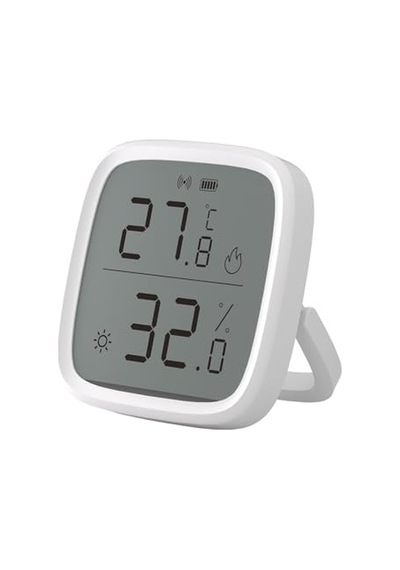 Sonoff Snzb-02d Zigbee Lcd Ekranlı Akıllı Sıcaklık Ve Nem Sensörü / Snzb-02d