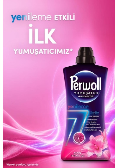 Perwoll Yumuşatıcı Çiçek Ferahlığı 1,2l 9000101866650-6700 Tekli