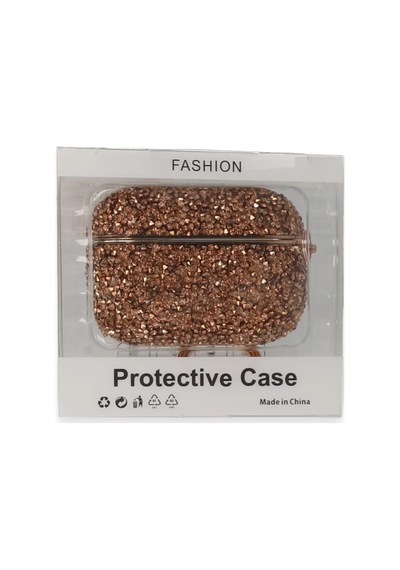 Newface - 977 - Airpods Pro 1.nesil Mira Taşlı Kılıf - - Kmrsfres - Rose Gold