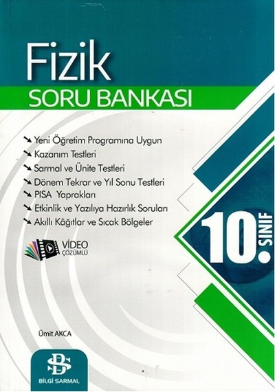 Bilgi Sarmal Yayınları 10. Sınıf Fizik Soru Bankası