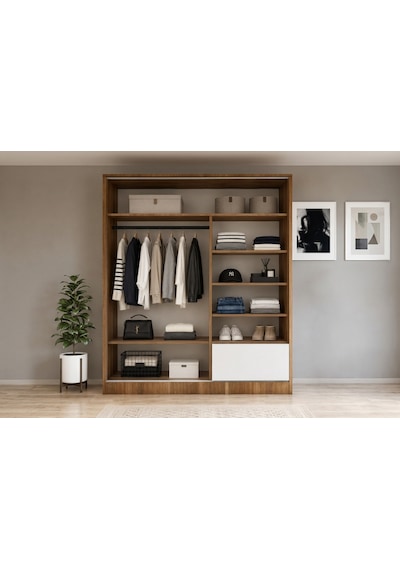 Metalia GM 346 Menekşe Sürgülü Gardrop