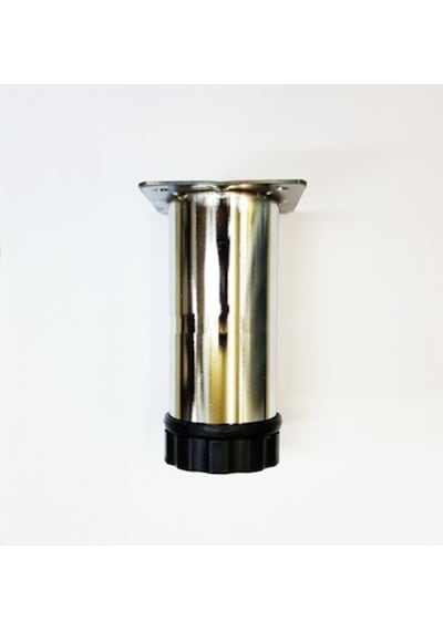 Merveuras Baza Ayağı Ayarlı Tablalı Metal Krom Ayak 8 Cm.
