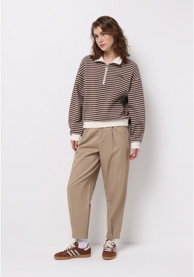Colin's Colins Regular Fit Yüksel Bel Düz Paça Kadın Bej Pantolon Cl1076656 Q1.v1 Beı