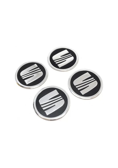 Seat Sticker Jant Göbeği Dörtlü Takım 58 Mm