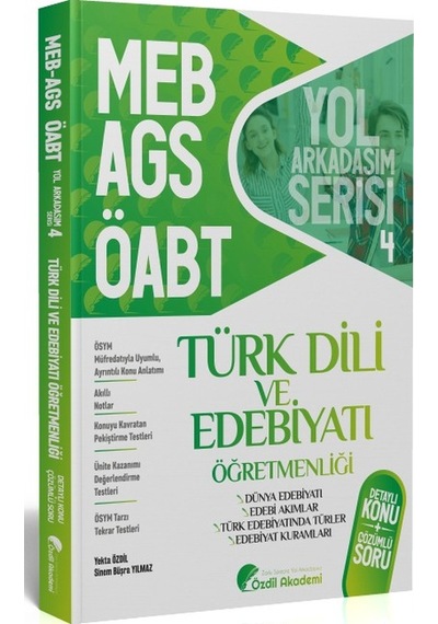 Öabt Meb Ags Türk Dili Ve Edebiyatı 4. Kitap Dünya Edebiyatı Edebiyat Kuramları Konu Anlatımlı Soru Bankası Özdil
