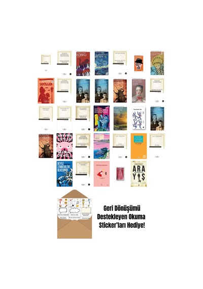 En Çok Okunan Dünya Edebiyatı Kitapları 33 Kitap Set